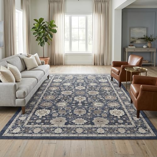 Amada Vintage Washable Area Rug - Image 3