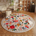 Rugcomf Round Area Rug 4ft Washable by Rugcomf