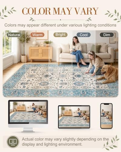 OLANLY 3x6 Washable Runner Rug, Soft Non Slip Carpet - Image 2