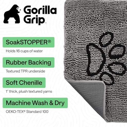 GORILLA GRIP SoakSTOPPER Indoor Door Mat - Image 3