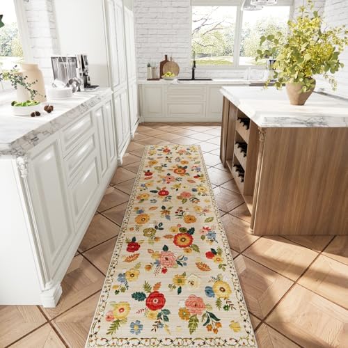 Machine Washable Rug Runners for Hallways: 2x10 Kitchen Rug Non Slip Carpet - Image 3