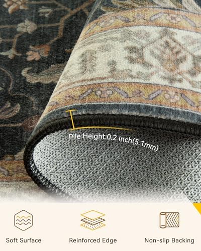RELEANY Washable Area Rug - Image 3