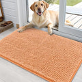 OLANLY Dog Door Mat for Muddy Paws 35x24, Super Absorbent Chenille Mud Mat by OLANLY
