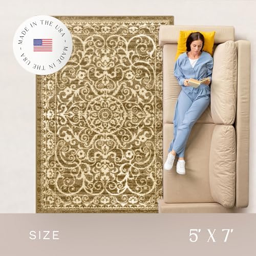 Maples Rugs Pelham Vintage Medallion Area Rugs - Image 4