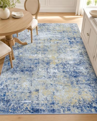 OLANLY 3x5 Washable Accent Rug, Soft Non Slip Carpet by OLANLY
