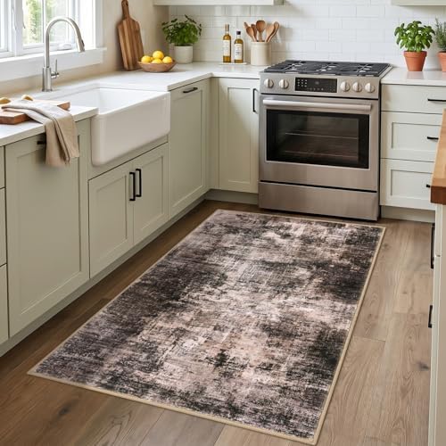 IOHOUZE Abstract Area Rug 3x4 Ft Washable Rugs - Image 3