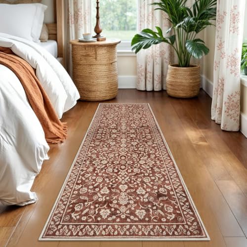Washable Vintage 2x6 Runner Rug Non Slip Runners - Image 3