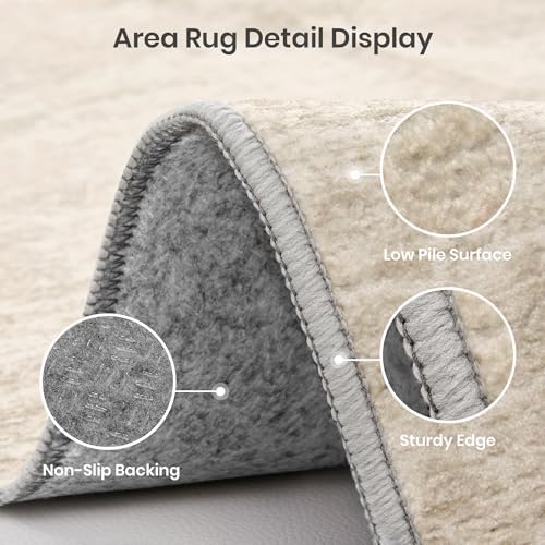 Valenrug 6x9 Area Rugs Non Slip, Large Washable Rugs - Image 6