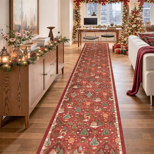 Christmas 2x12 Runner Rugs for Hallway by Soalmost