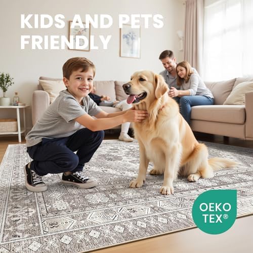 zesthome 4x6 Area Rug for Entryway, Washable Kitchen Rug - Image 7