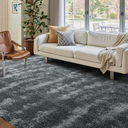 FinRèc Home 4x6 Non-Slip Fluffy Area Rugs by FinRe%CC%80cHome