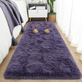 Tepook Purple Soft Runner Rugs for Bedroom 2x6 ft by Tepook