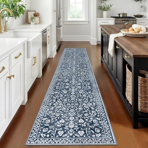 Vintage Washable Runners for Hallway 2x10 Runner Rug Non Slip - Image 3