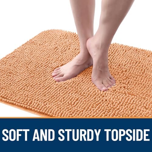 OLANLY Dog Door Mat for Muddy Paws 45x27, Super Absorbent Chenille Mud Mat - Image 4