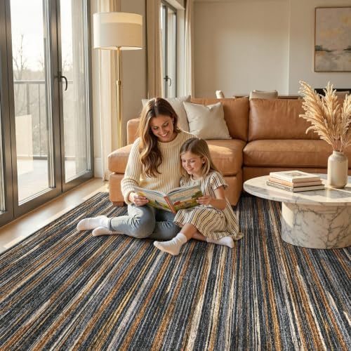 cotiled Washable 10x14 Area Rugs Soft Modern Large Living Room Rug - Image 6