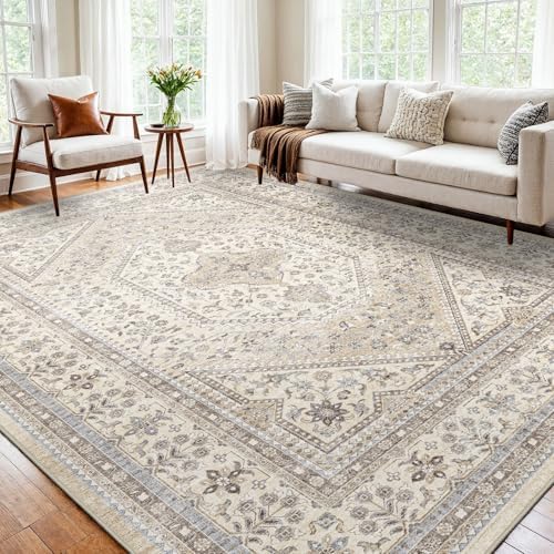 10x12 Washable Area Rug for Living Room by Puino