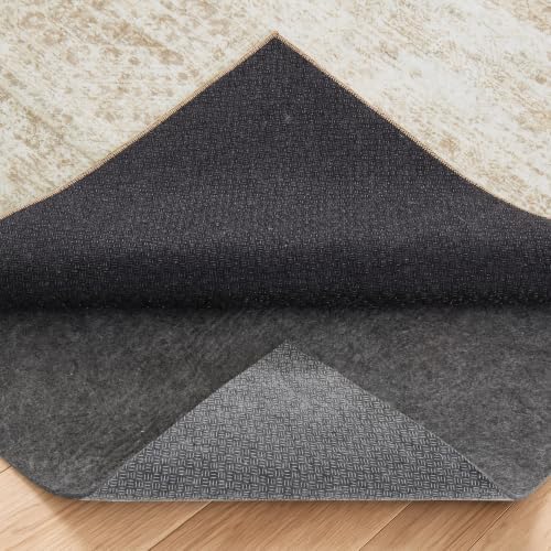 Soalmost 6x9 Non Slip Rug Pads, 1/4" Thick Felt Cushioned Rug Gripper Pad by Soalmost