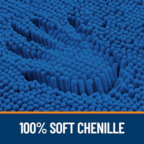 OLANLY Bathroom Rugs 30x20, Extra Soft Absorbent Chenille Bath Rugs - Image 4