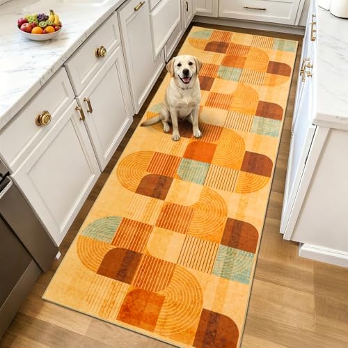 Washable Hallway Runner Rug, Non Slip Kitchen Rugs - Image 5