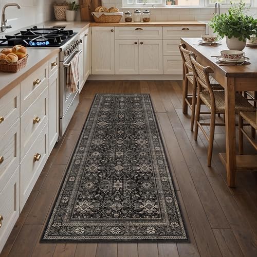 Schweek 2x6 Runner Rugs Washable Non Slip Rugs - Image 3