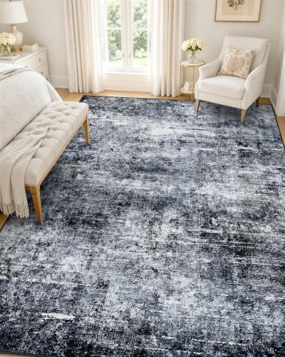 OLANLY 5x8 Washable Area Rug, Soft Non Slip Carpet by OLANLY