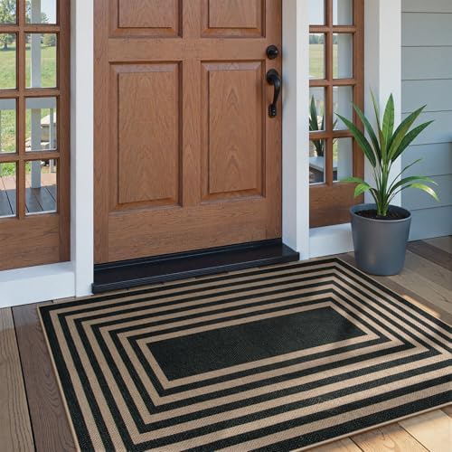 Lahome Modern 3x5 Outdoor Rug - Image 3