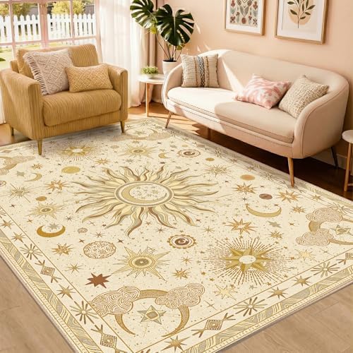 Vacuum-Friendly, 5x7 Washable Area Rug - Image 2