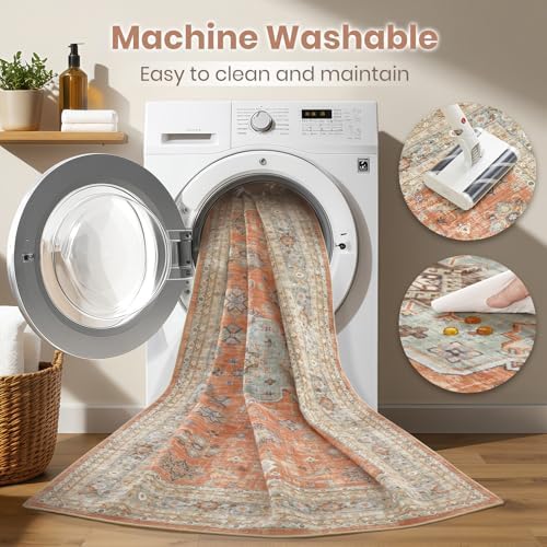 cotiled 9x12 Area Rug for Living Room, Traditional - Image 2