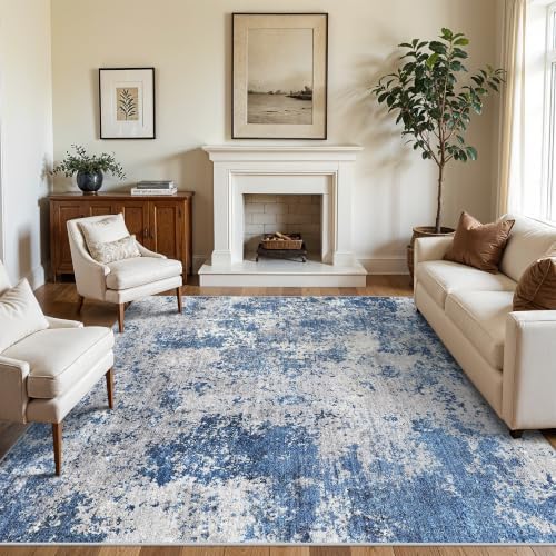 8x8 ft Square Living Room Rug - Image 5