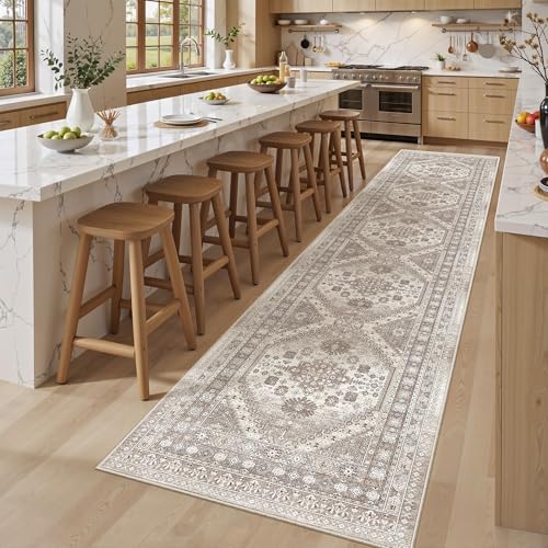 befbee 2'6"x12' Runner Rug for Hallway Washable Non Slip Kitchen Rug - Image 7