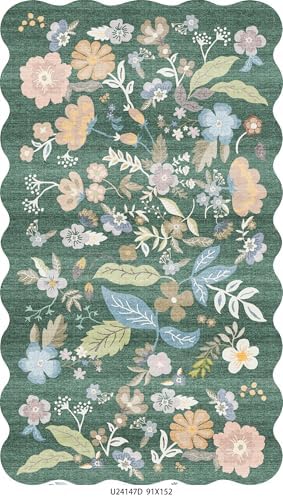 3x5 Washable Rug for Entryway - Image 3