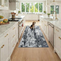 RELEANY Washable Runner 3'x6' Abstract Area Rug by RELEANY