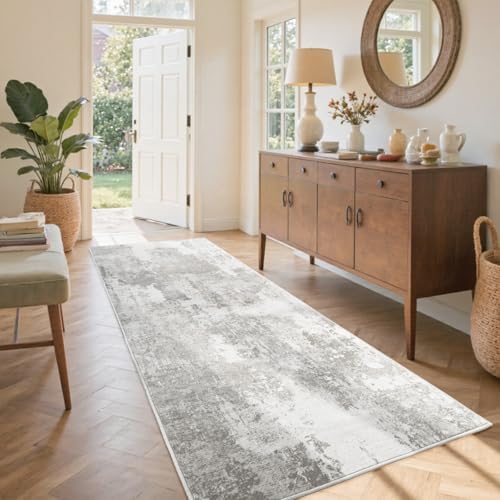 2x6 Ft Abstract Washable Runner Area Rugs by Cuzwlovita