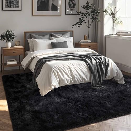 FinRèc Home 5x8 Non-Slip Fluffy Area Rugs - Image 2