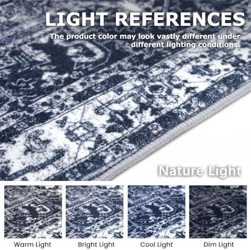 KOZYFLY Runners for Hallways 2x6 Ft Washable Kitchen Runner Rug Boho Runner Rug - Image 4