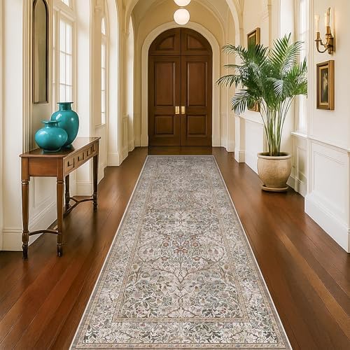 Moss Green 2'6" x 10' Long Runners by HazoHaus