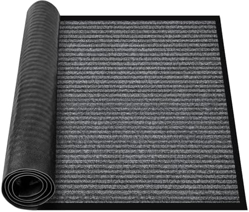 MYFAMIREA Commercial Floor Mat 4' x 5' Extra Large Front Door Industrial Rug by MYFAMIREA