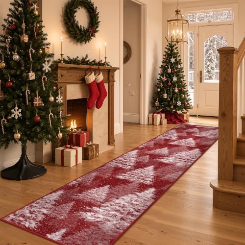 Madane Christmas Runner Rug 2x10 by Madane