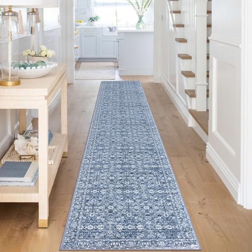 SIILOOM 2.6x16 Washable Runner Rug, Non Slip Area Rug - Image 3