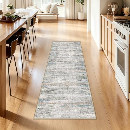 2x5 Washable Runner Rugs，Modern Abstract Rug Runner, Ultra-Thin Kitchen Runner - Image 7