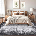 GarveeHome 3x5 Entryway Rug Washable Modern Abstract Small Grey by GarveeHome