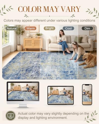 OLANLY 3x6 Washable Runner Rug, Soft Non Slip Carpet - Image 2