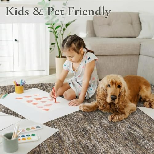 Garvee 2x6 Kitchen Runner Rug Solid Color Runner Rugs - Image 4