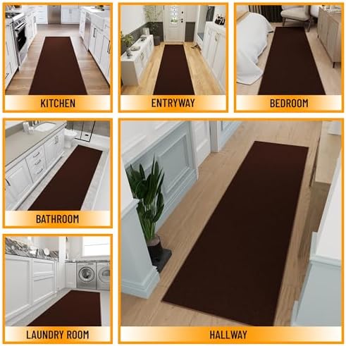 Ottomanson 3x10 Hallway Runner Rug – Non-Slip Kitchen Rugs - Image 3
