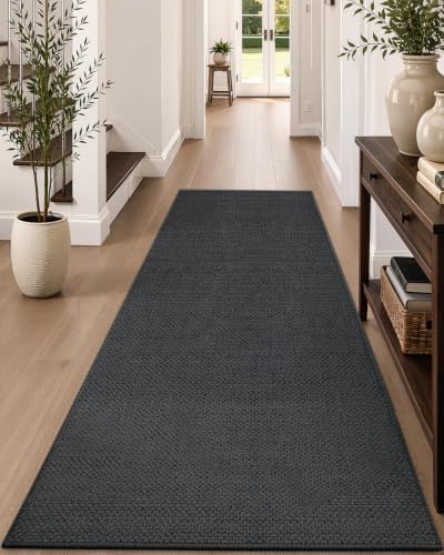 Color&Geometry Runner Rug 36"x96" Non Slip Rubber Backing Hallway Rug by COLORG