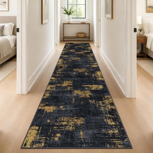 Hallway Runner Rug 2x10 Textured Non Slip Carpet Runner by TTelephant