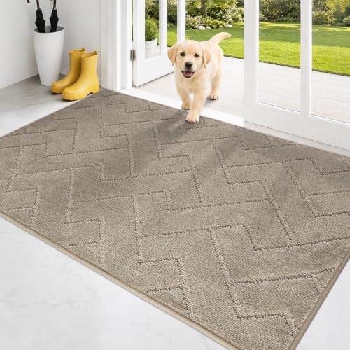 PURRUGS Dirt Trapping Door Mat Indoor Entrance by PURRUGS