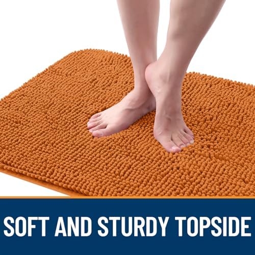OLANLY Dog Door Mat for Muddy Paws 54x32, Super Absorbent Chenille Mud Mat - Image 4