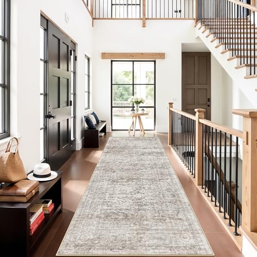 4x10 Wide Hallway Runner Rug: Washable 10ft Runners - Image 4
