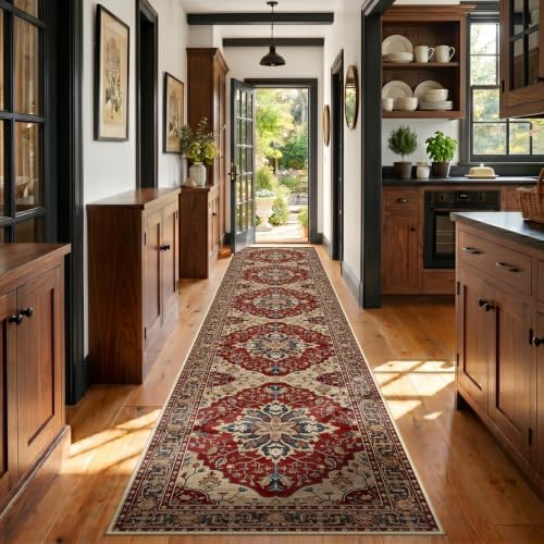 RELEANY Washable Area Rug, Runner 3'x20' by RELEANY